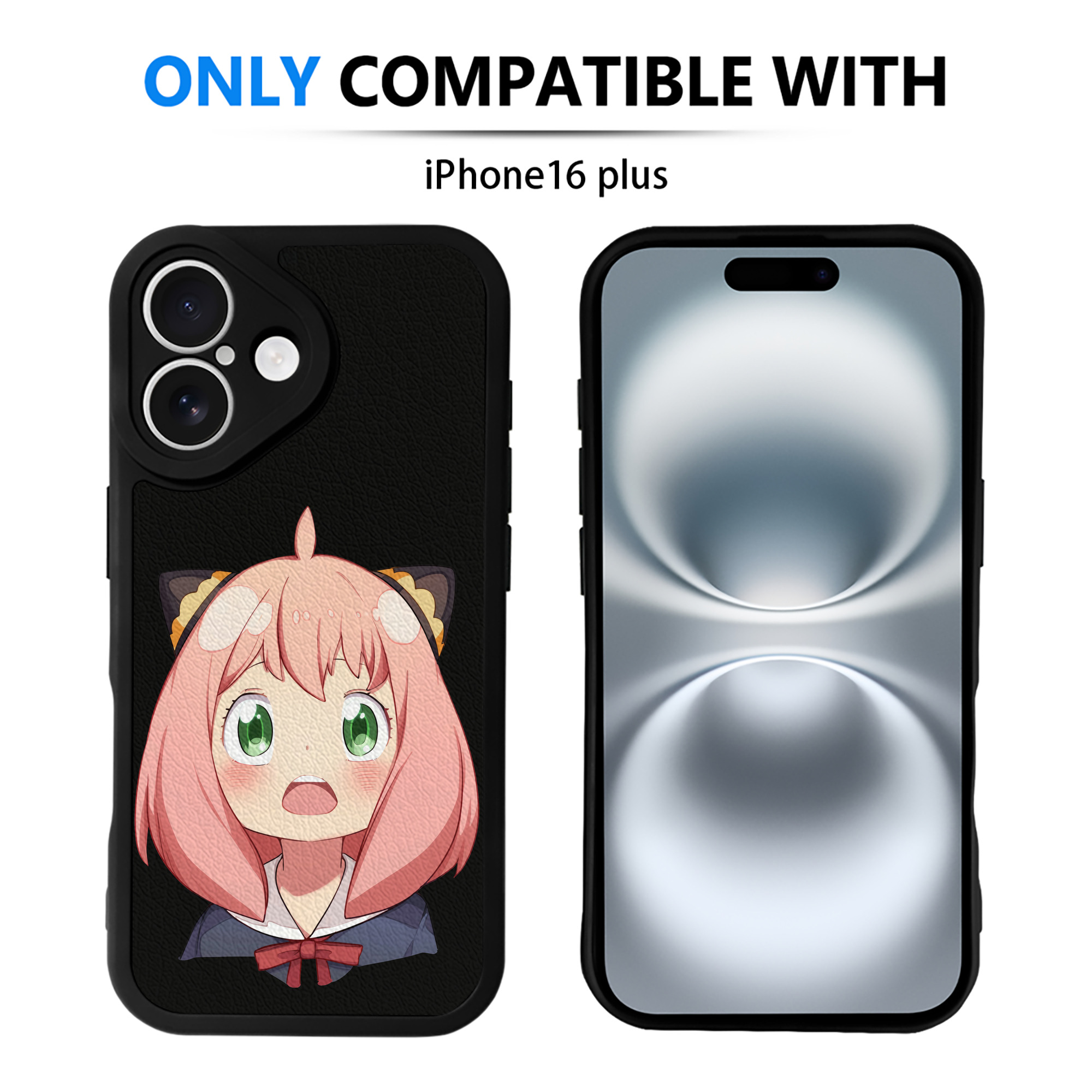 （画像用） SPY×FAMILY间谍家家酒 【iPhone 16シリーズ対応】シリコンスマホケース（レザー調） 材質：シリコン